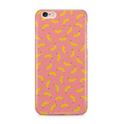 Bananas Fruit Pattern Pink iPhone 6 / 6s Plus Case