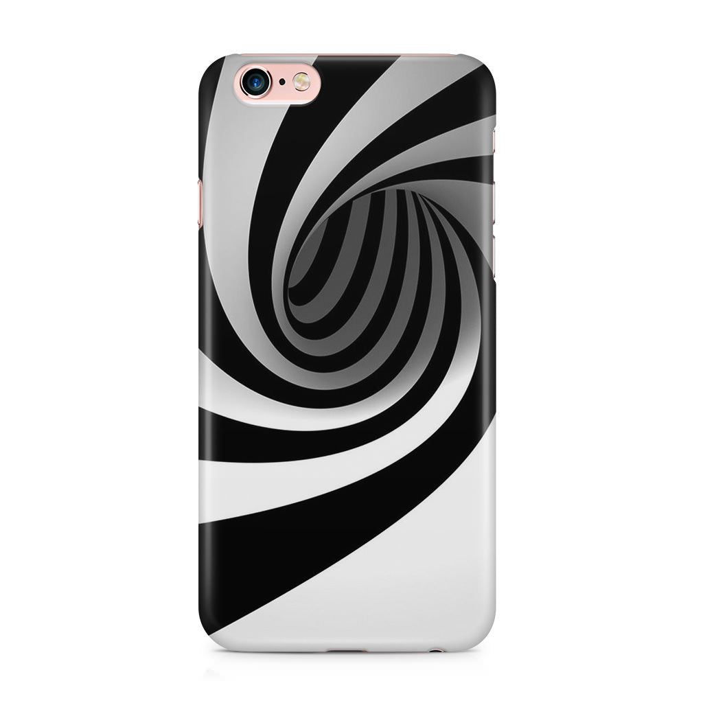 Black and White Twist iPhone 6 / 6s Plus Case