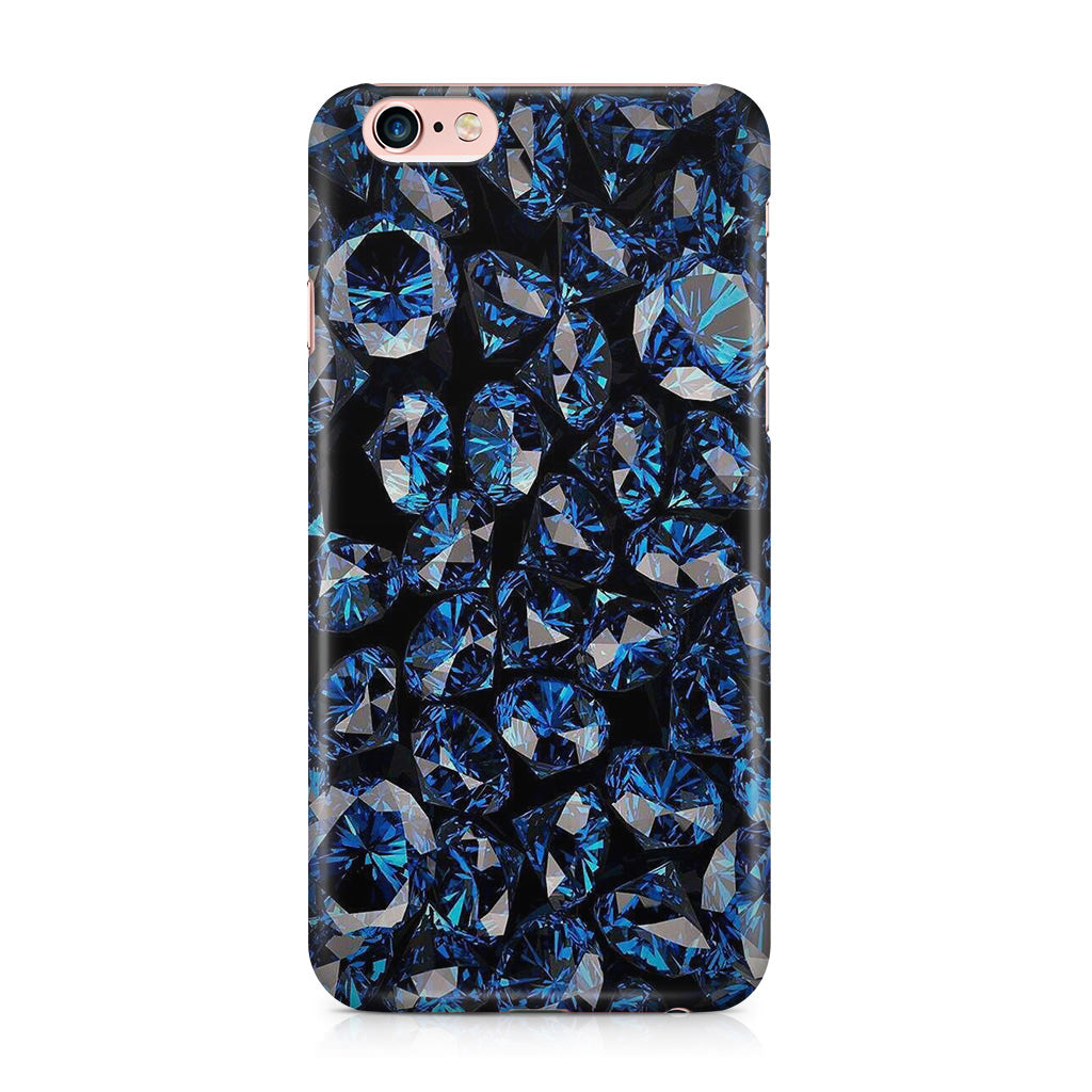 Blue Diamonds Pattern iPhone 6 / 6s Plus Case