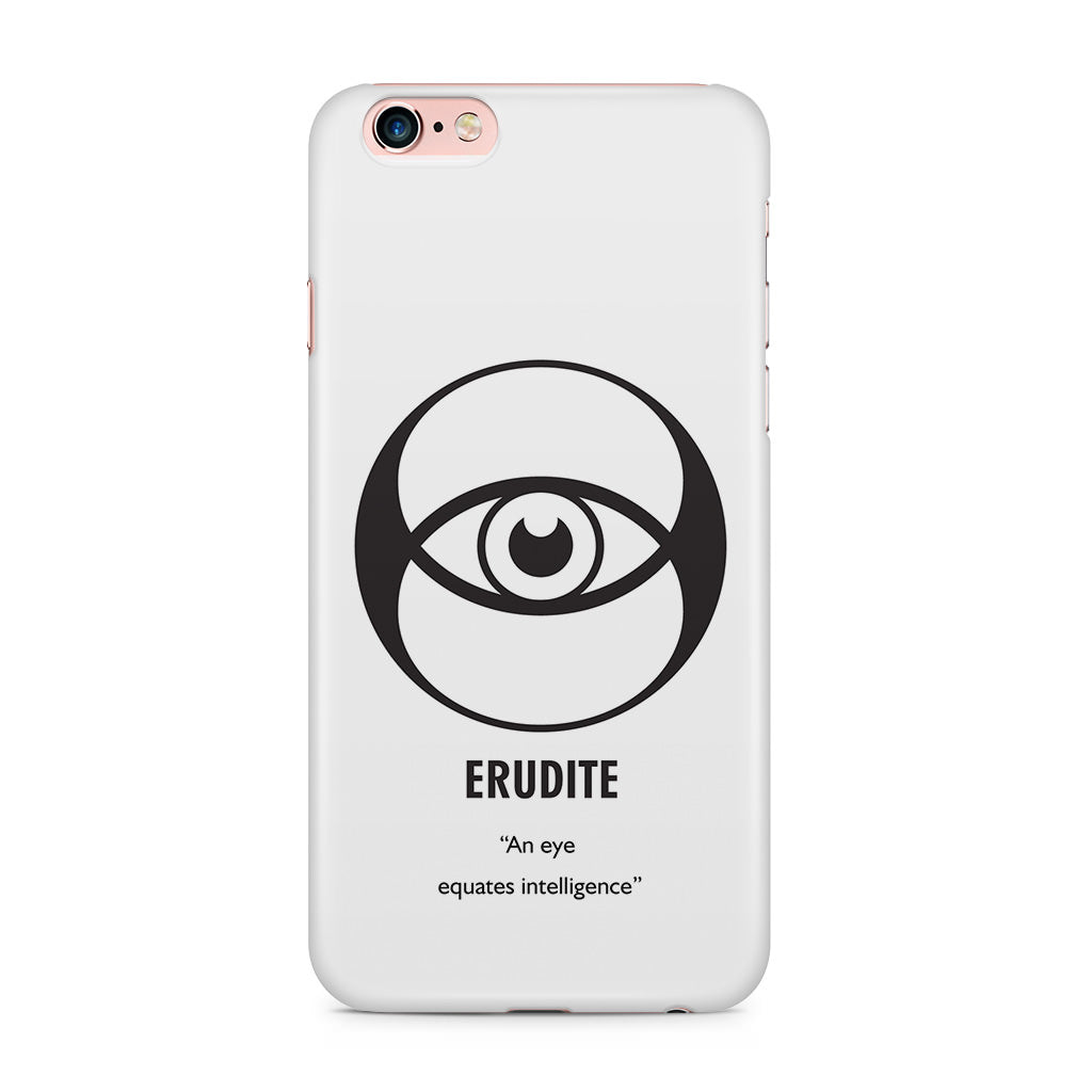 Erudite Divergent Faction iPhone 6 / 6s Plus Case