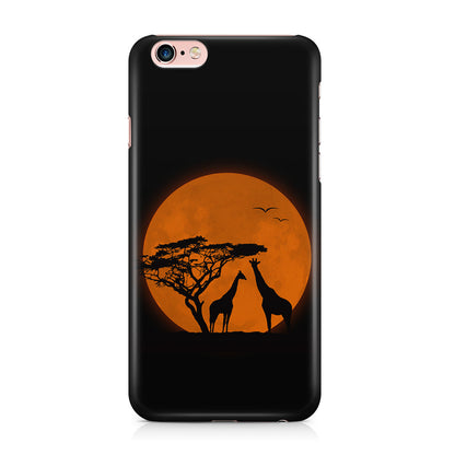 Giraffes Silhouette iPhone 6 / 6s Plus Case