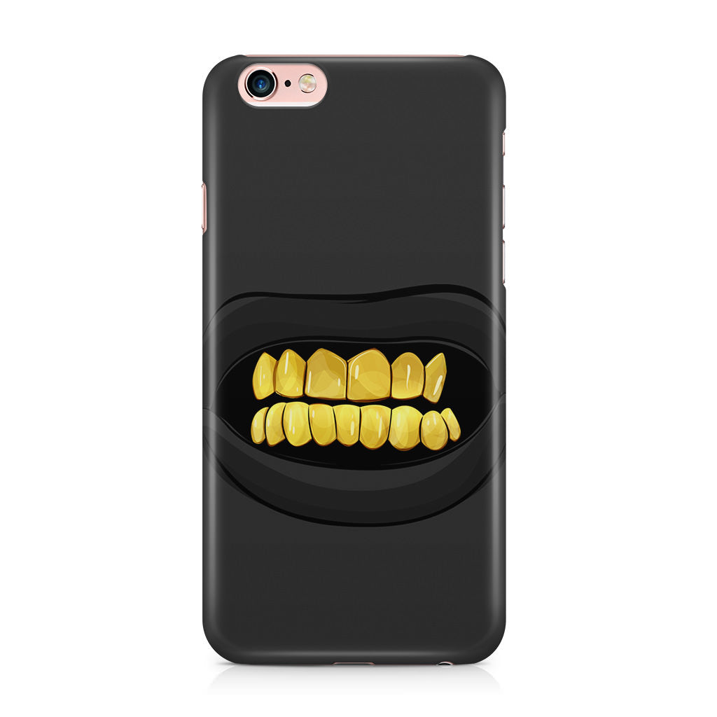 Gold Grillz iPhone 6 / 6s Plus Case