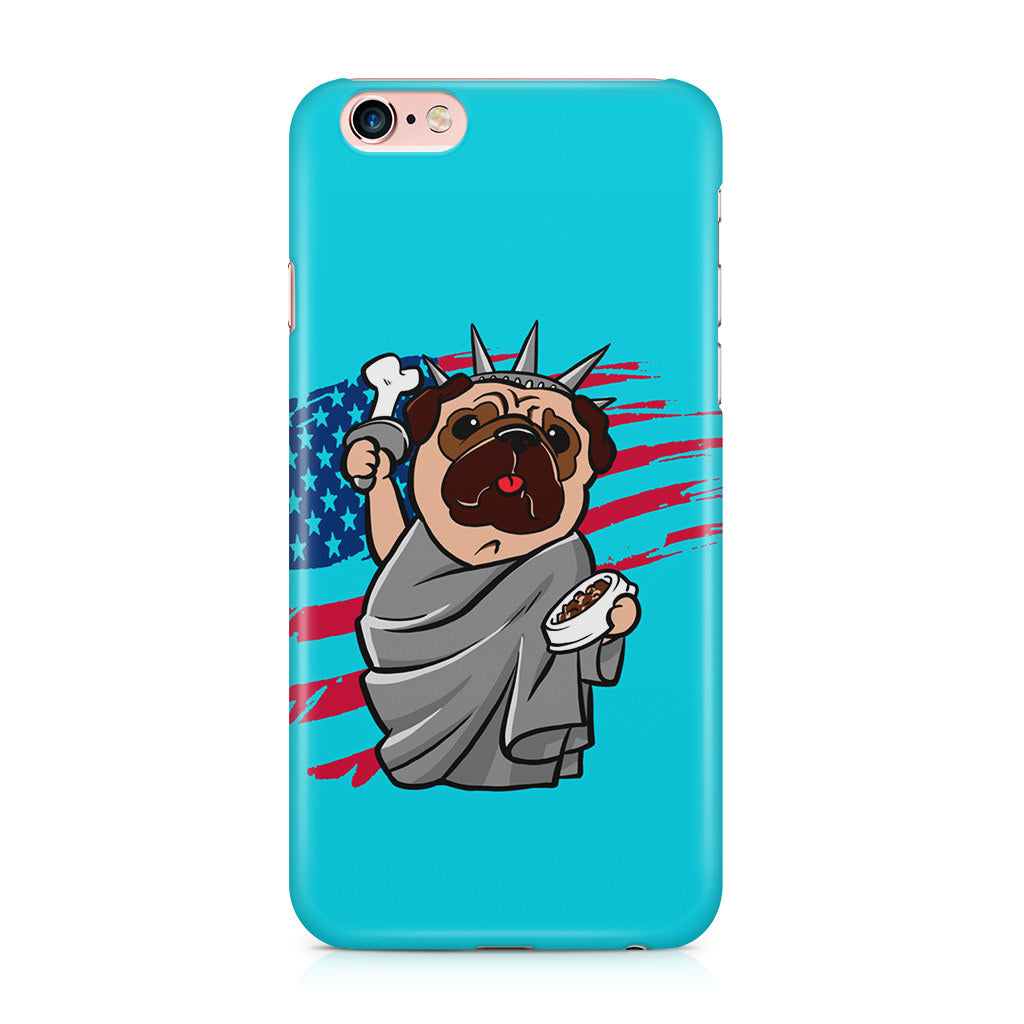 Independence Day Pug iPhone 6 / 6s Plus Case