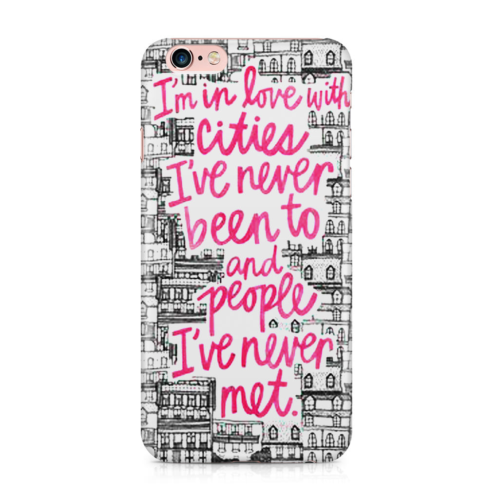John Green Quotes I'm in Love With Cities iPhone 6 / 6s Plus Case