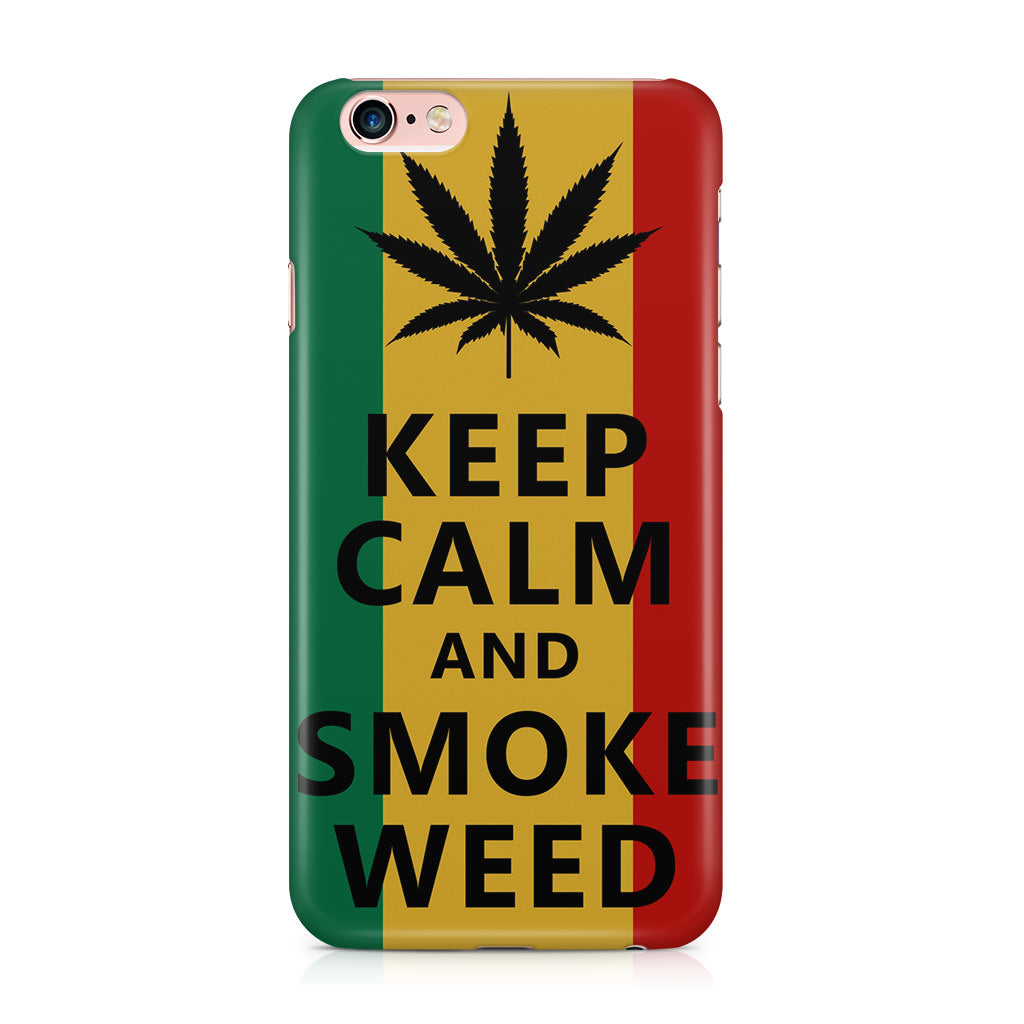 Keep Calm And Smoke Weed iPhone 6 / 6s Plus Case