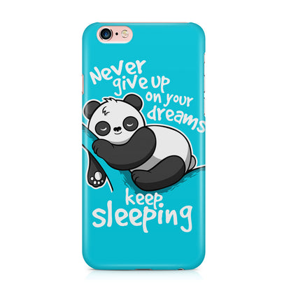 Panda Keep Sleeping iPhone 6 / 6s Plus Case