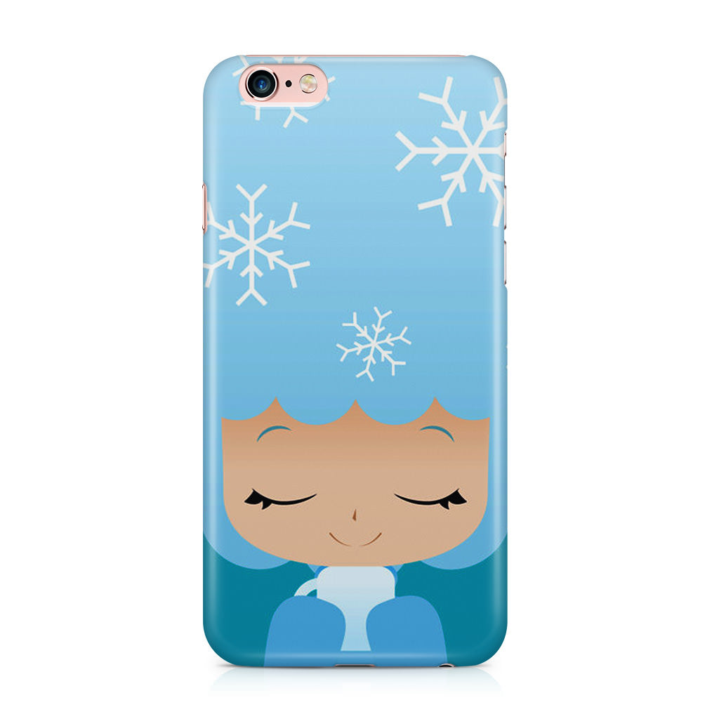 Winter Afro Girl iPhone 6 / 6s Plus Case