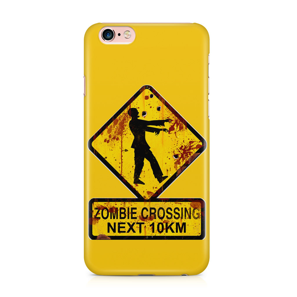 Zombie Crossing Sign iPhone 6 / 6s Plus Case