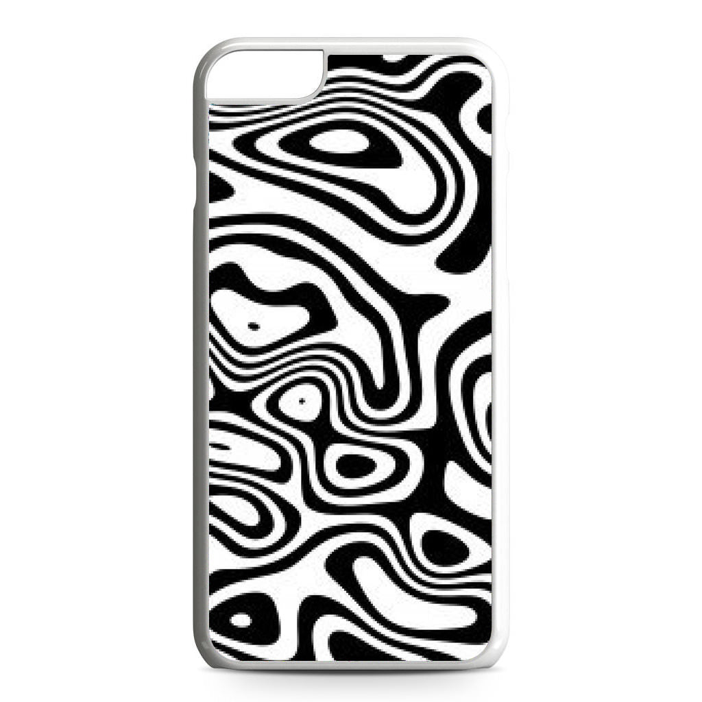 Abstract Black and White Background iPhone 6 / 6s Plus Case