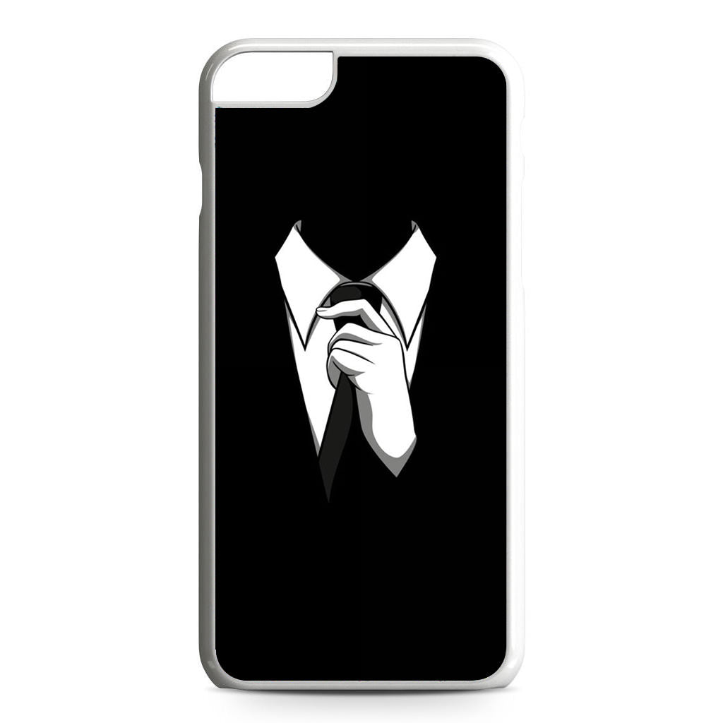Anonymous Black White Tie iPhone 6 / 6s Plus Case
