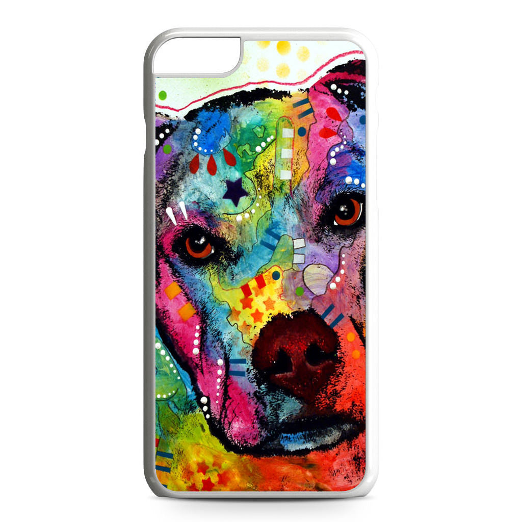 Pitbull Love Painting iPhone 6 / 6s Plus Case