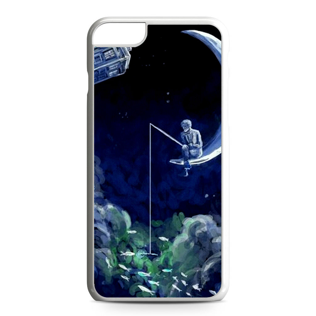 Tardis Walking To The Moon iPhone 6 / 6s Plus Case