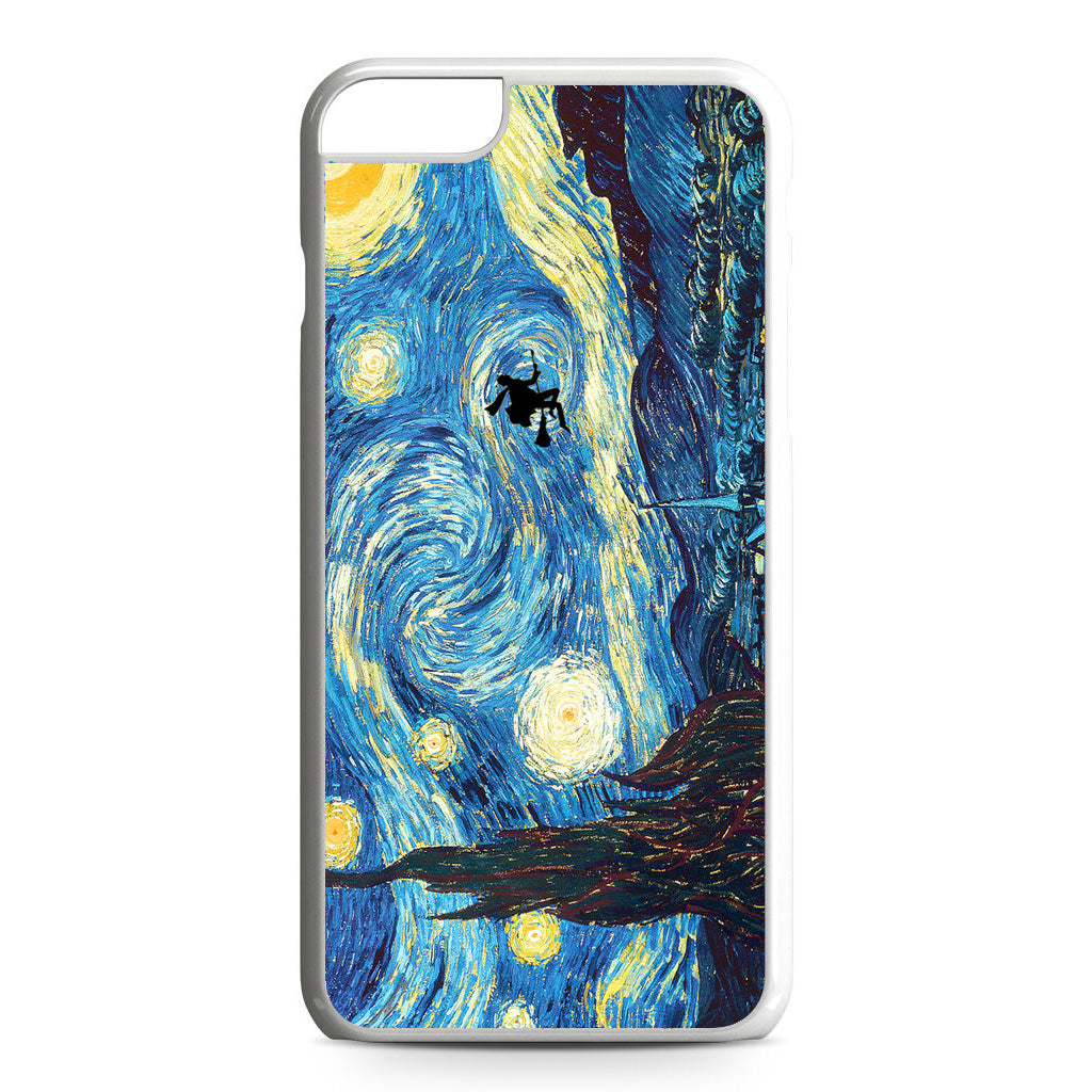Witch on The Starry Night Sky iPhone 6 / 6s Plus Case