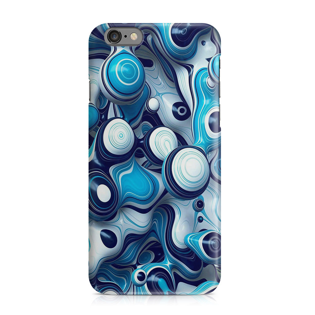 Abstract Art All Blue iPhone 6/6S Case