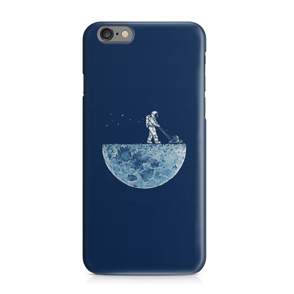 Astronaut Mowing The Moon iPhone 6/6S Case