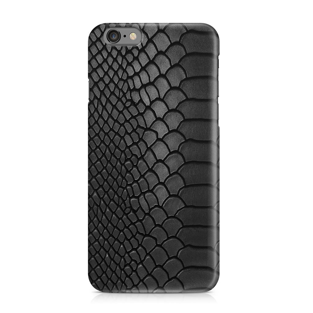 Black Snake Skin Texture iPhone 6/6S Case