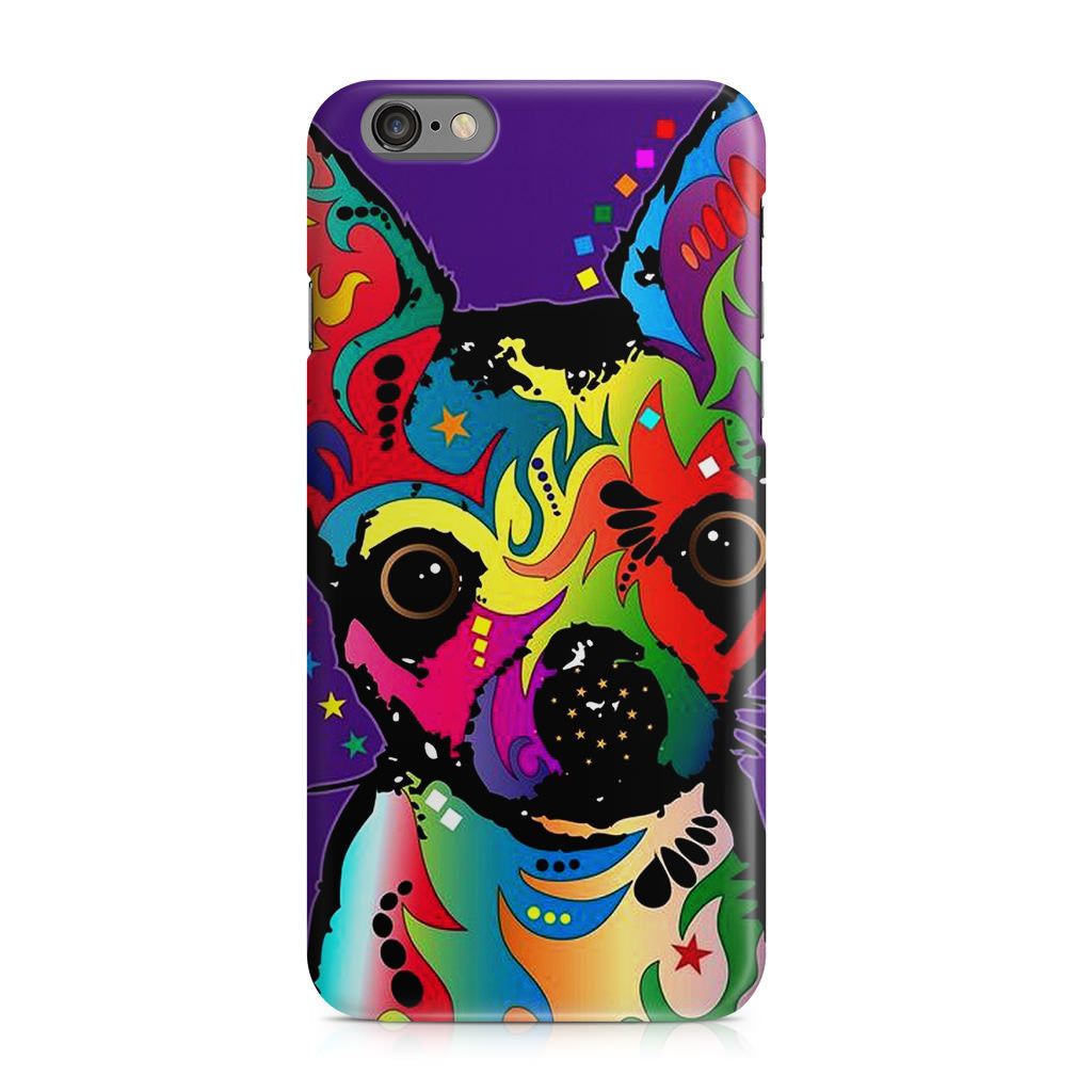 Colorful Chihuahua iPhone 6/6S Case