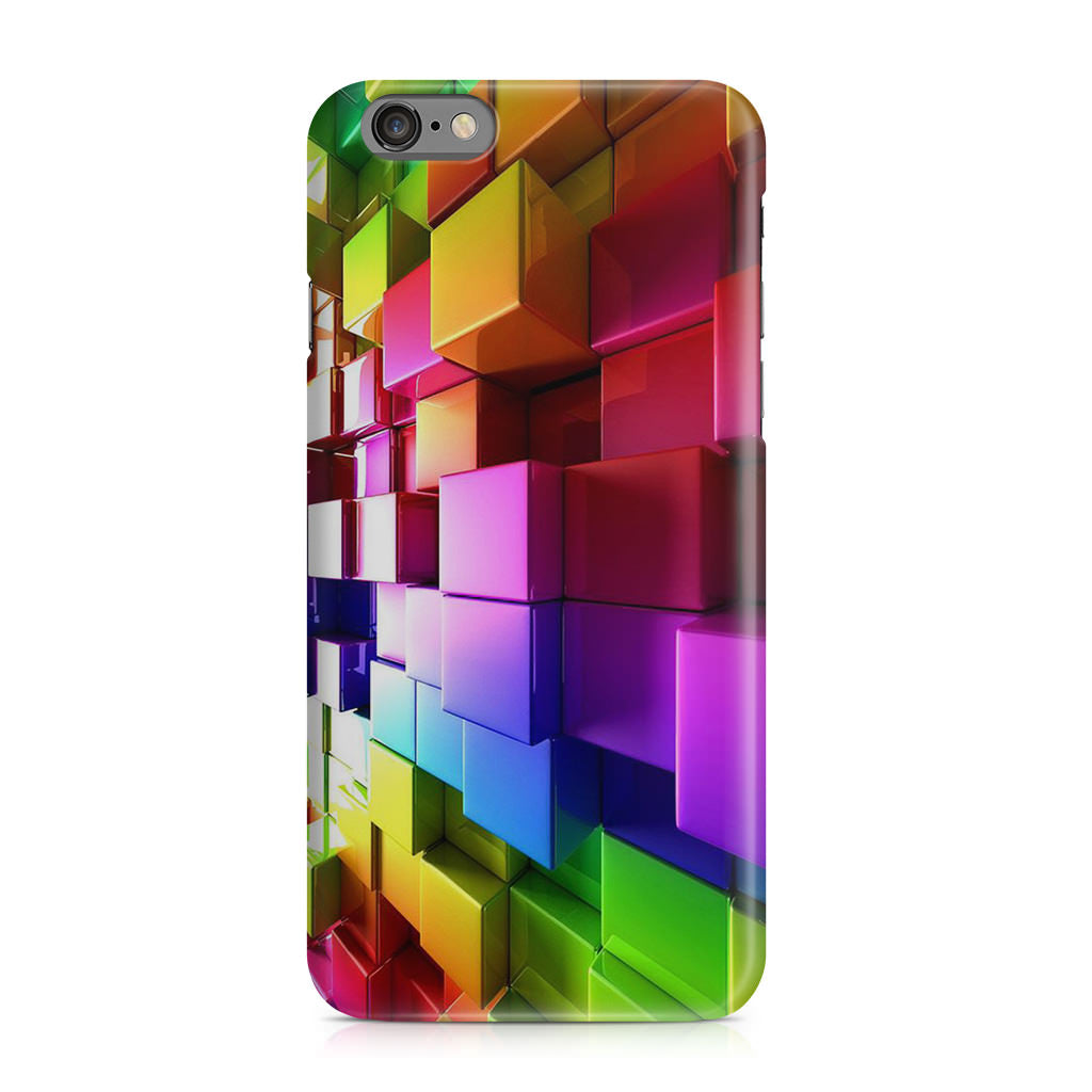 Colorful Cubes iPhone 6/6S Case