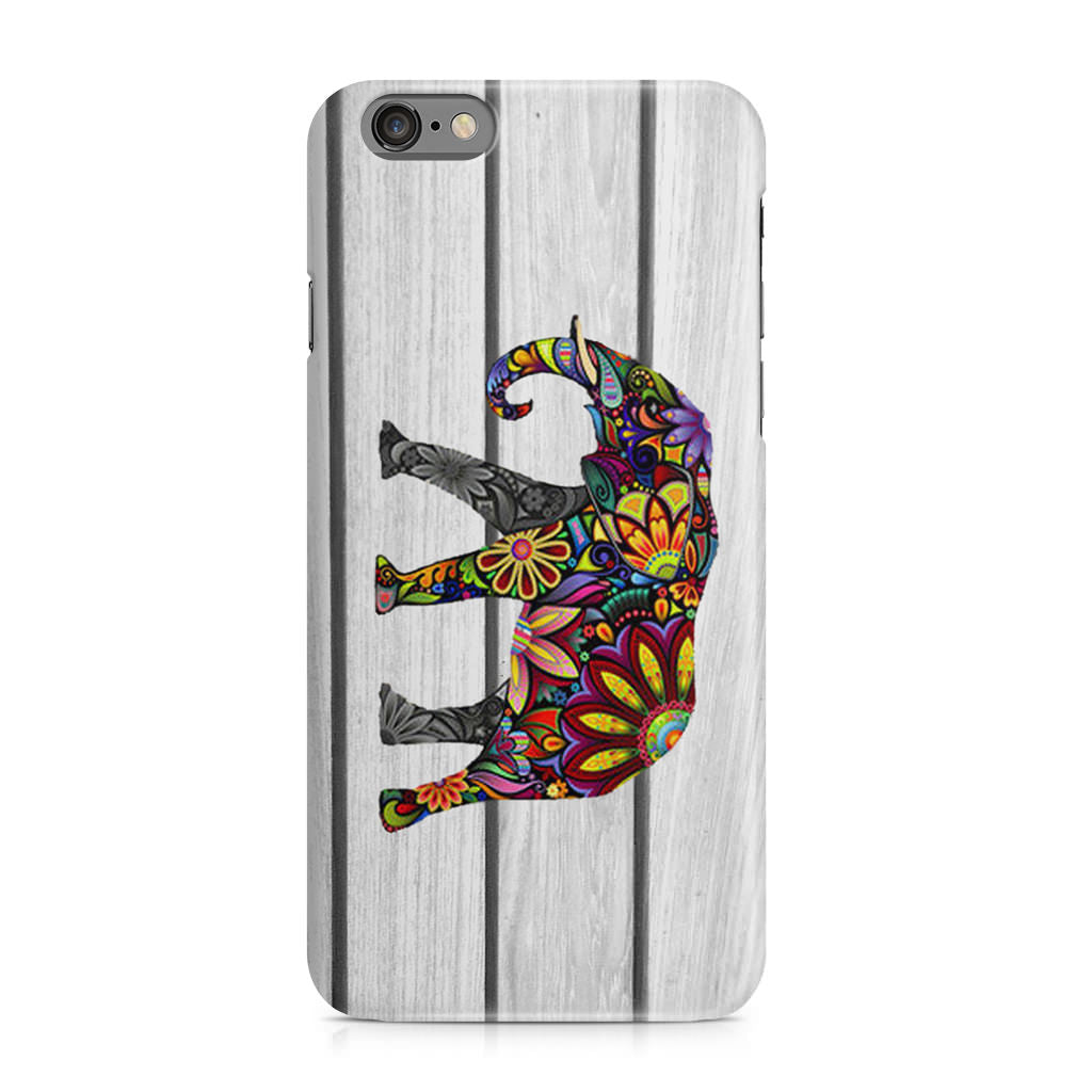 Colorful Elephant Flower iPhone 6/6S Case