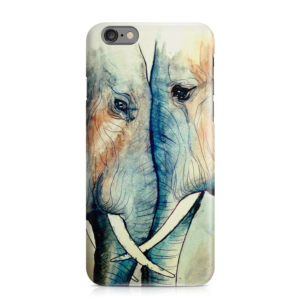 Elephants Sadness iPhone 6/6S Case