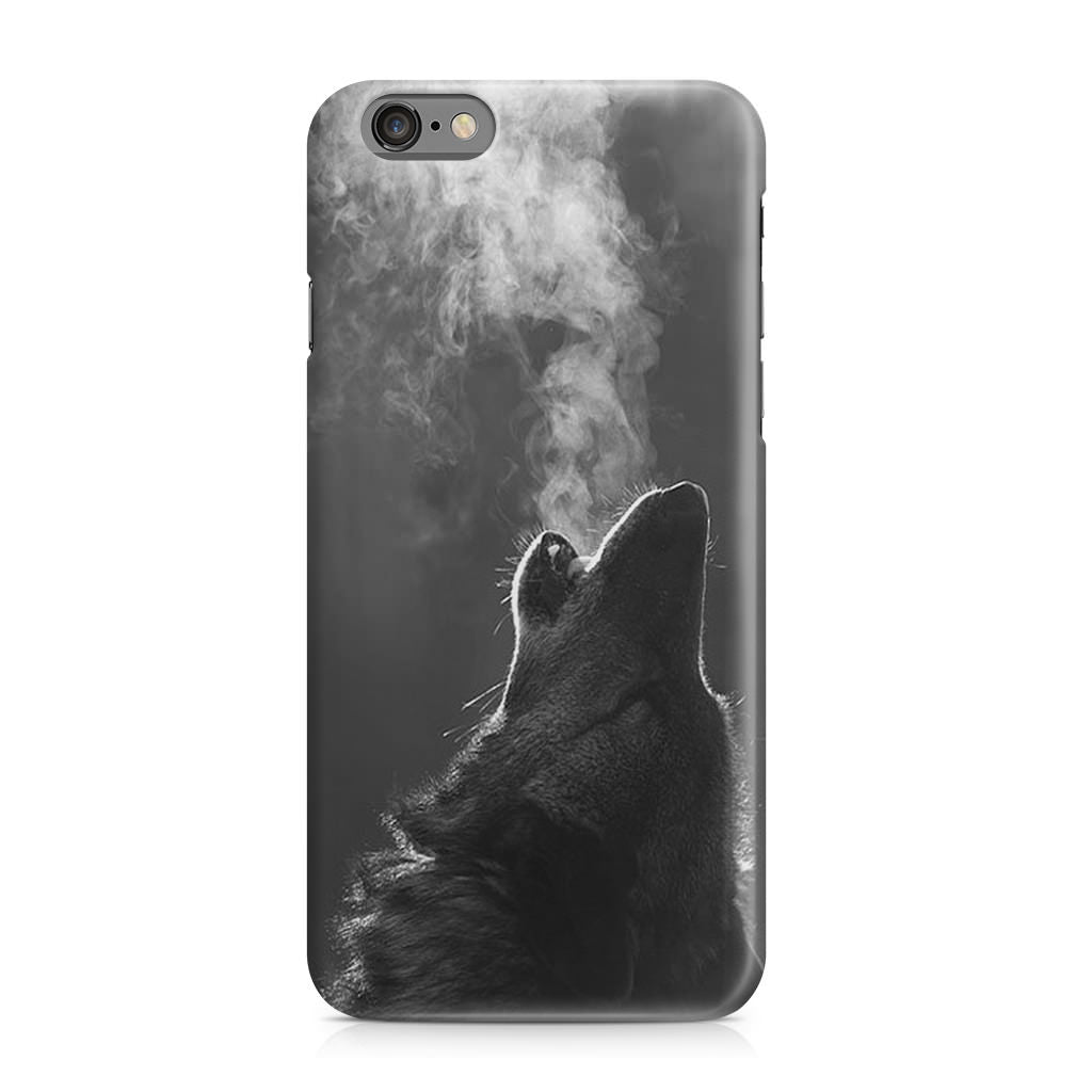 Howling Wolves Black and White iPhone 6/6S Case