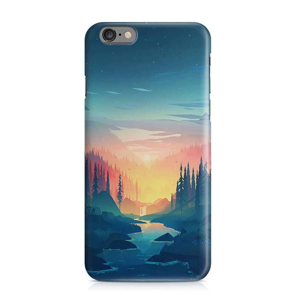 Sunset at The River iPhone 6/6S Case