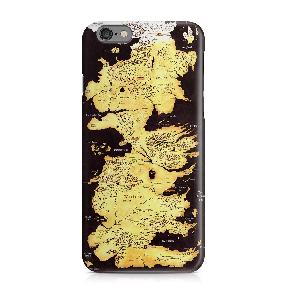 Westeros Map iPhone 6/6S Case