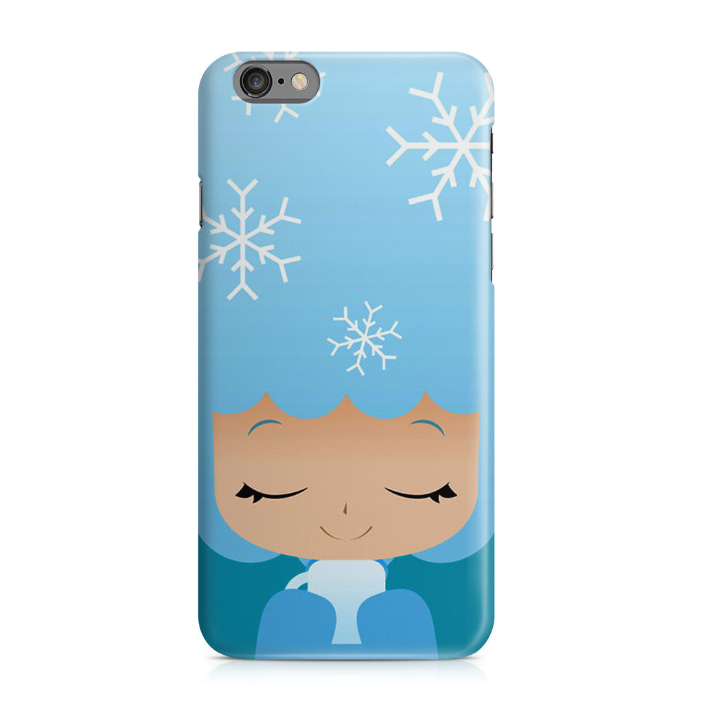 Winter Afro Girl iPhone 6/6S Case