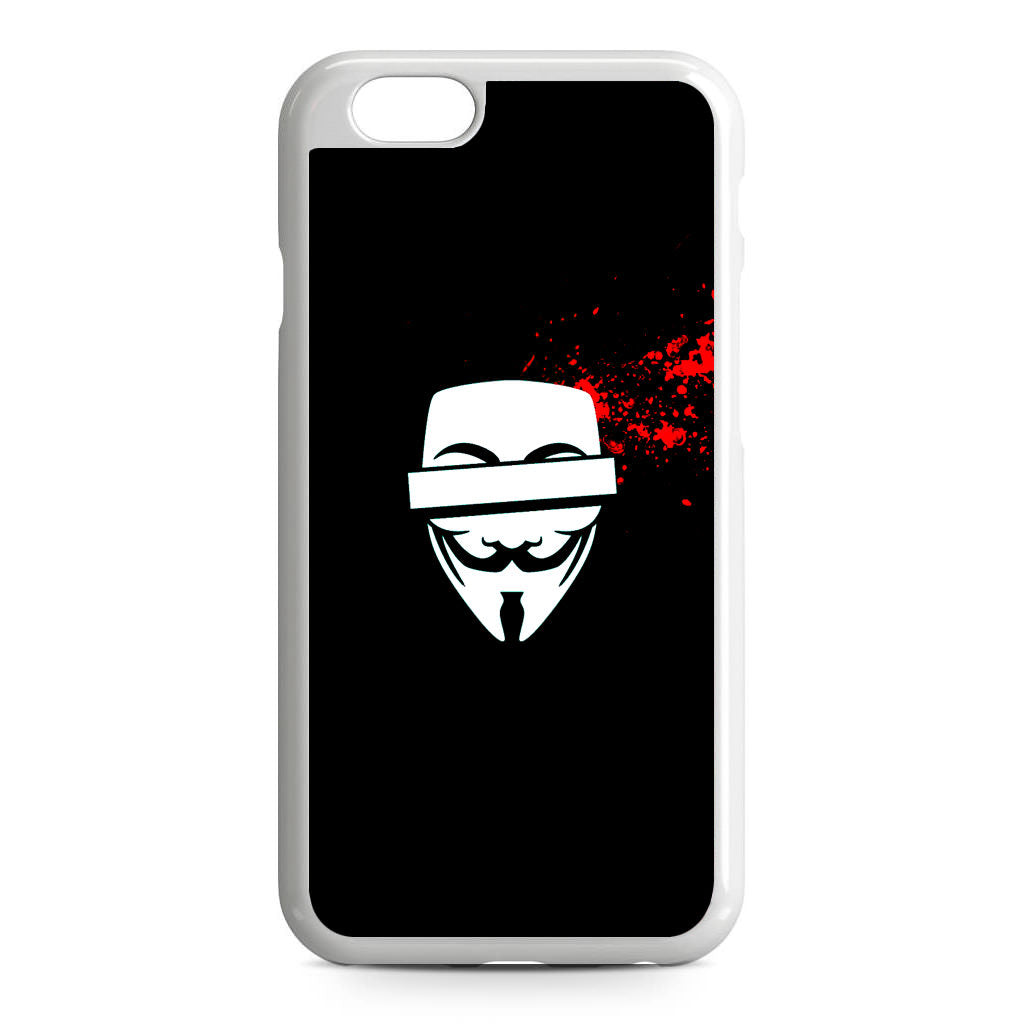Anonymous Blood Splashes iPhone 6/6S Case