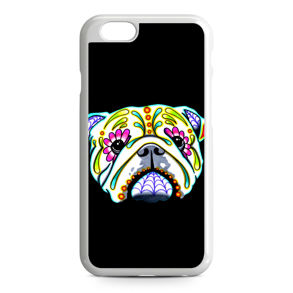 Colorful Bulldog Art iPhone 6/6S Case