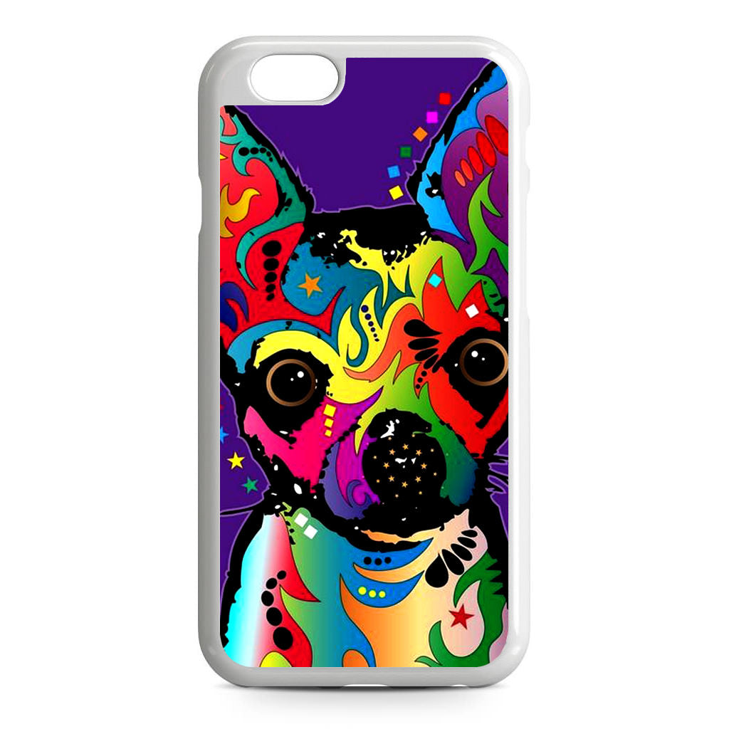 Colorful Chihuahua iPhone 6/6S Case