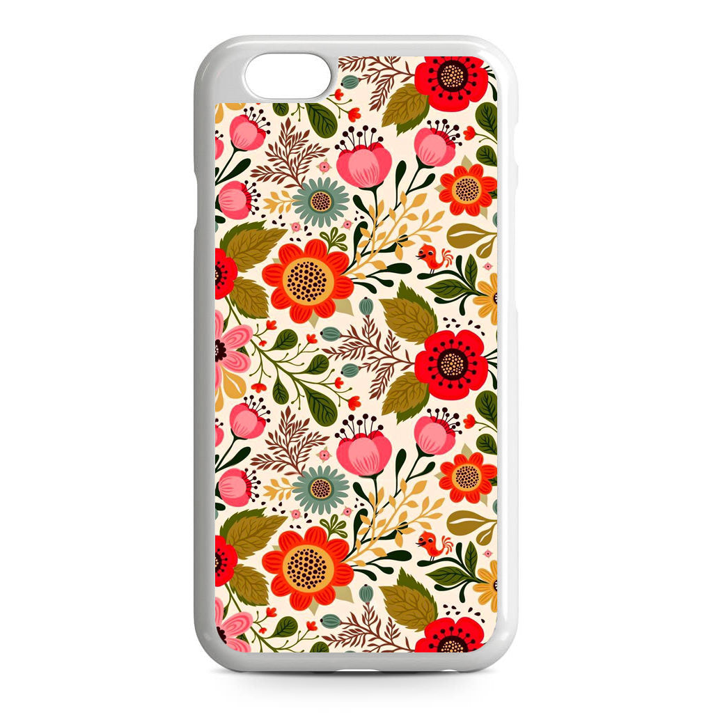 Hello Spring Pattern iPhone 6/6S Case