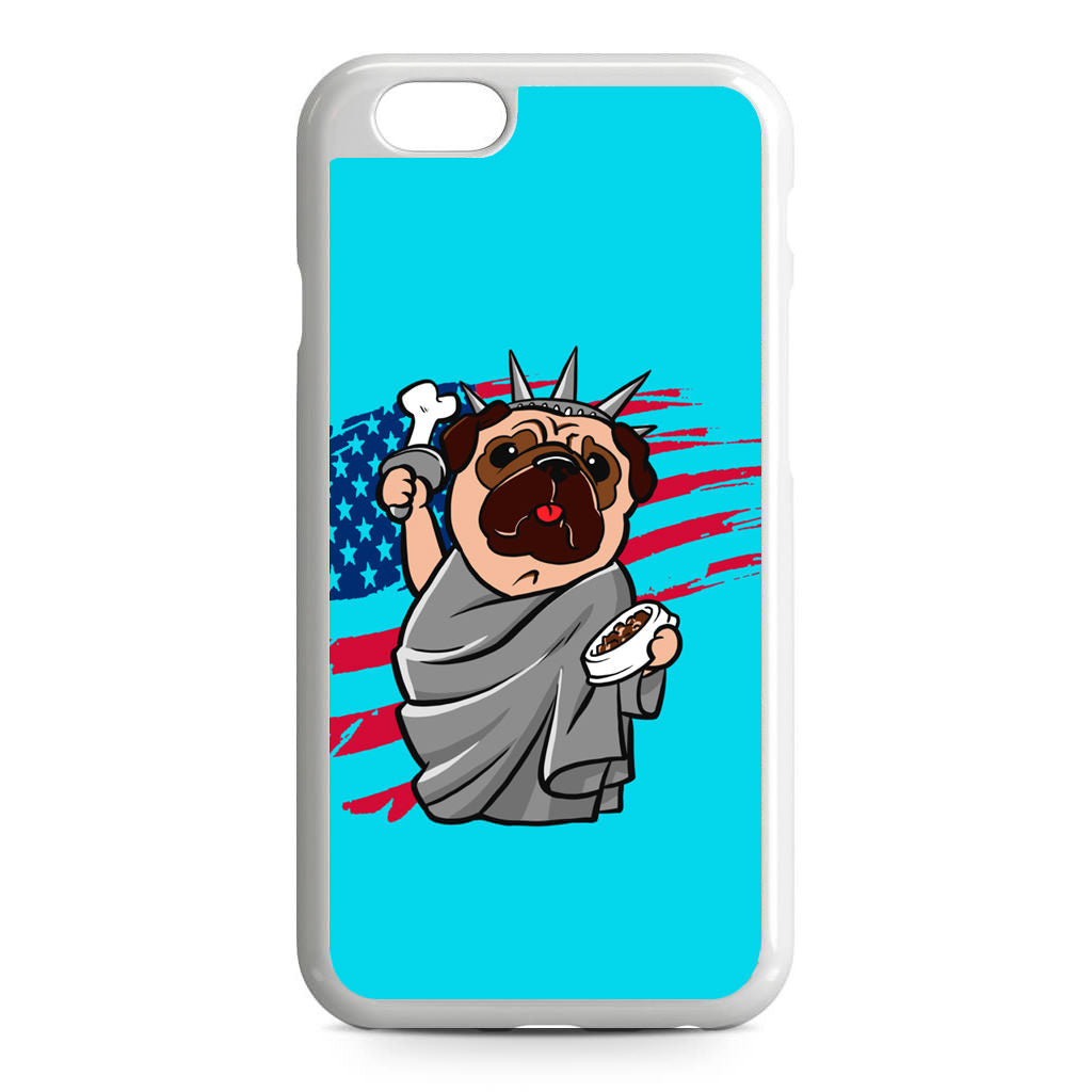 Independence Day Pug iPhone 6/6S Case