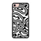 Abstract Black and White Background iPhone 7 Case