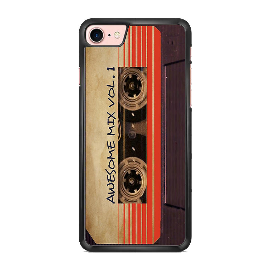 Awesome Mix Vol 1 Cassette iPhone 7 Case Customilo