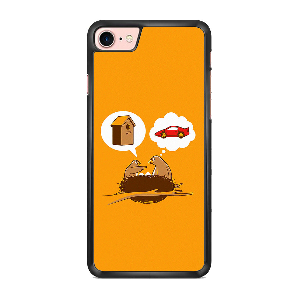 Bird Life Priorities iPhone 7 Case