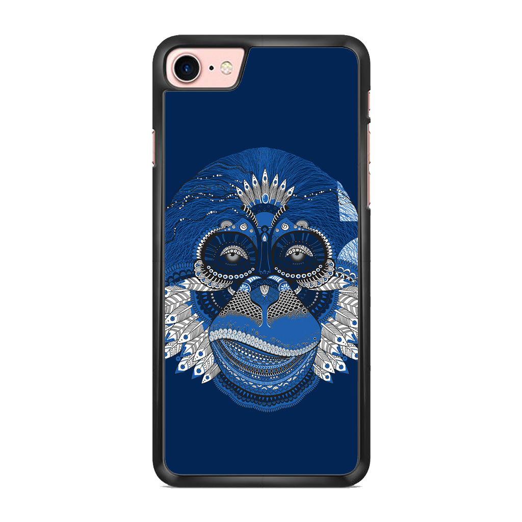 Blue Monkey iPhone 8 Case
