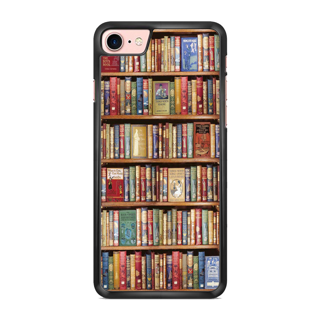Bookshelf Library iPhone 8 Case