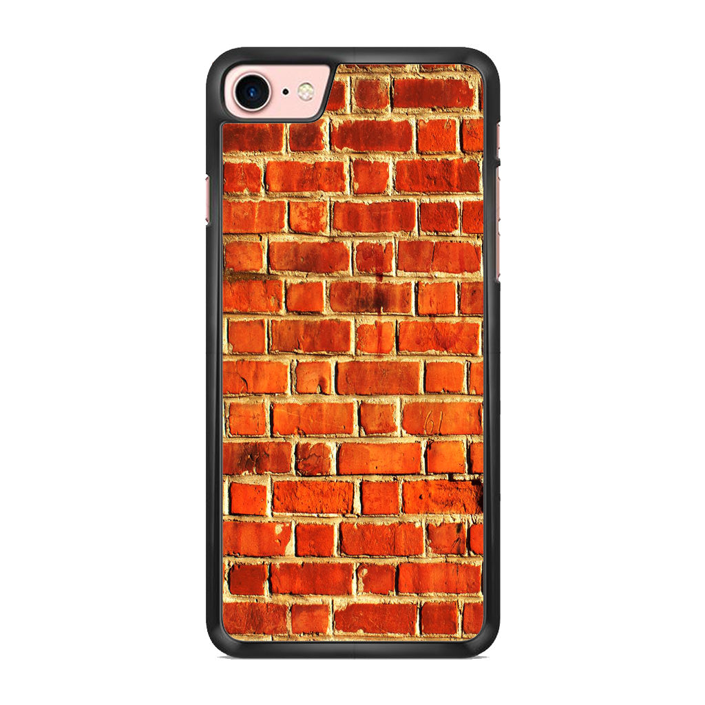 Brick Wall Pattern iPhone 7 Case