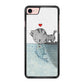 Cat Fish Kisses iPhone 8 Case