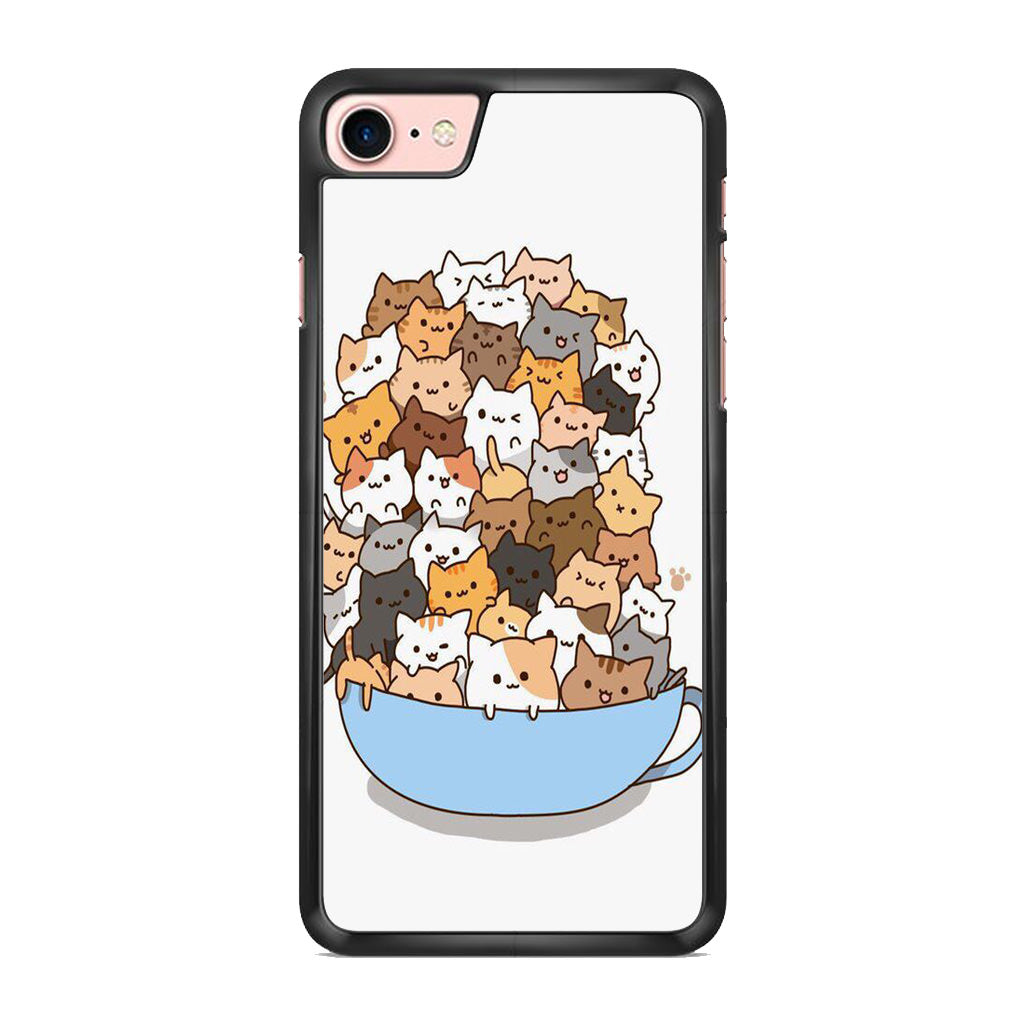 Cats on A Bowl iPhone 8 Case