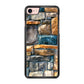 Colored Stone Piles iPhone 8 Case