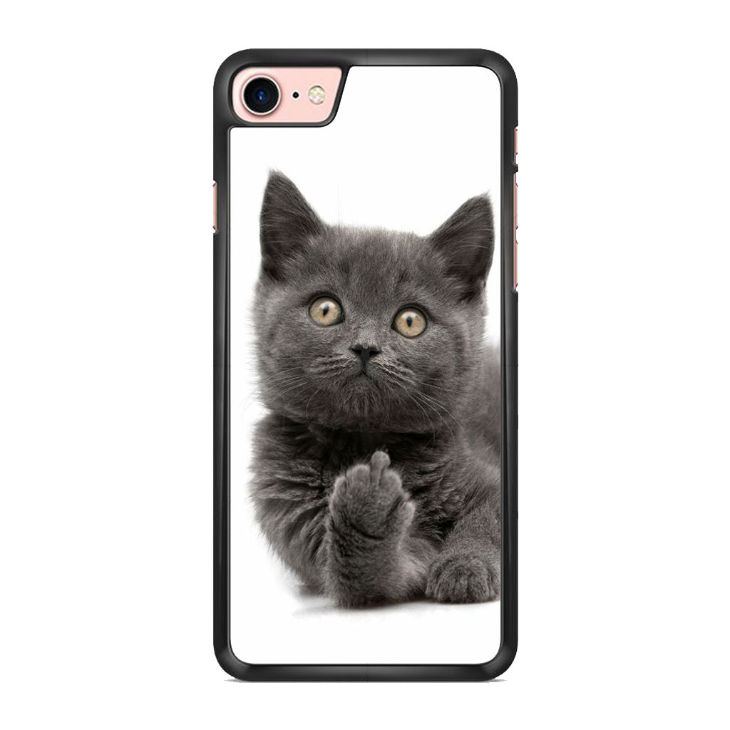 Finger British Shorthair Cat iPhone 7 Case