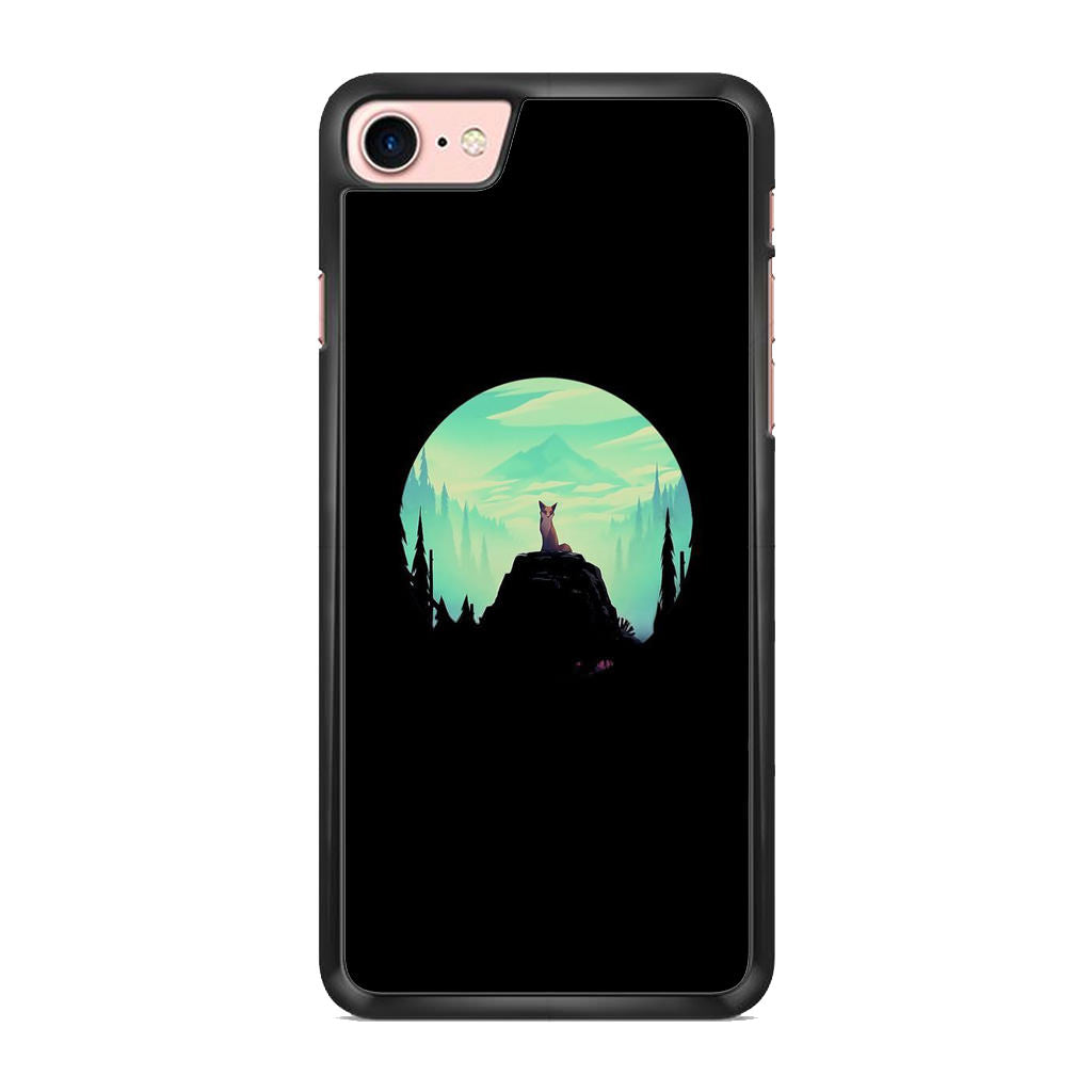 Fox on the Rock iPhone 7 Case
