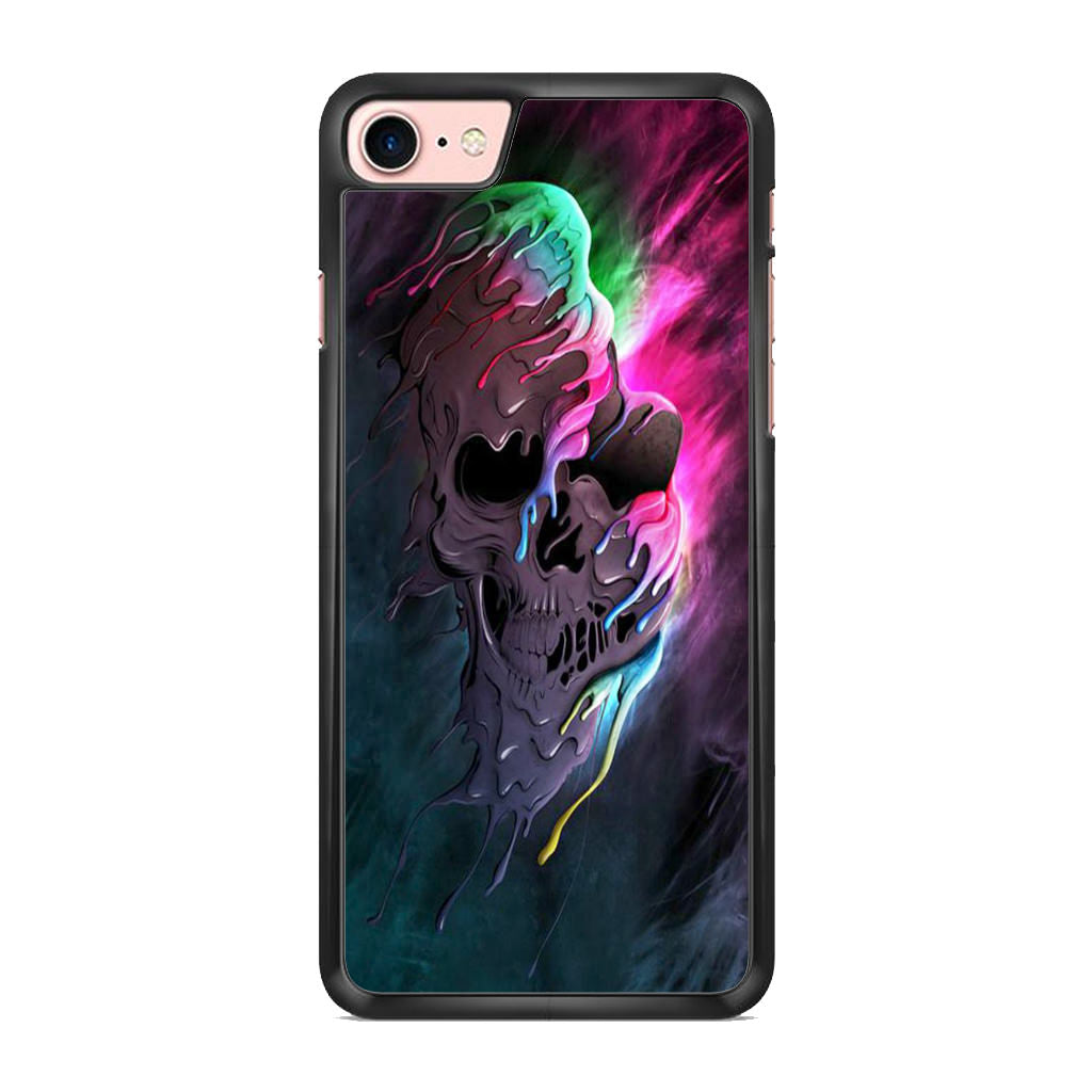 Melted Skull iPhone 8 Case