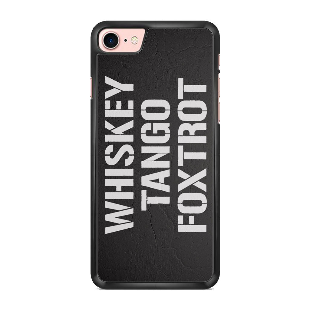 Military Signal Code iPhone 8 Case