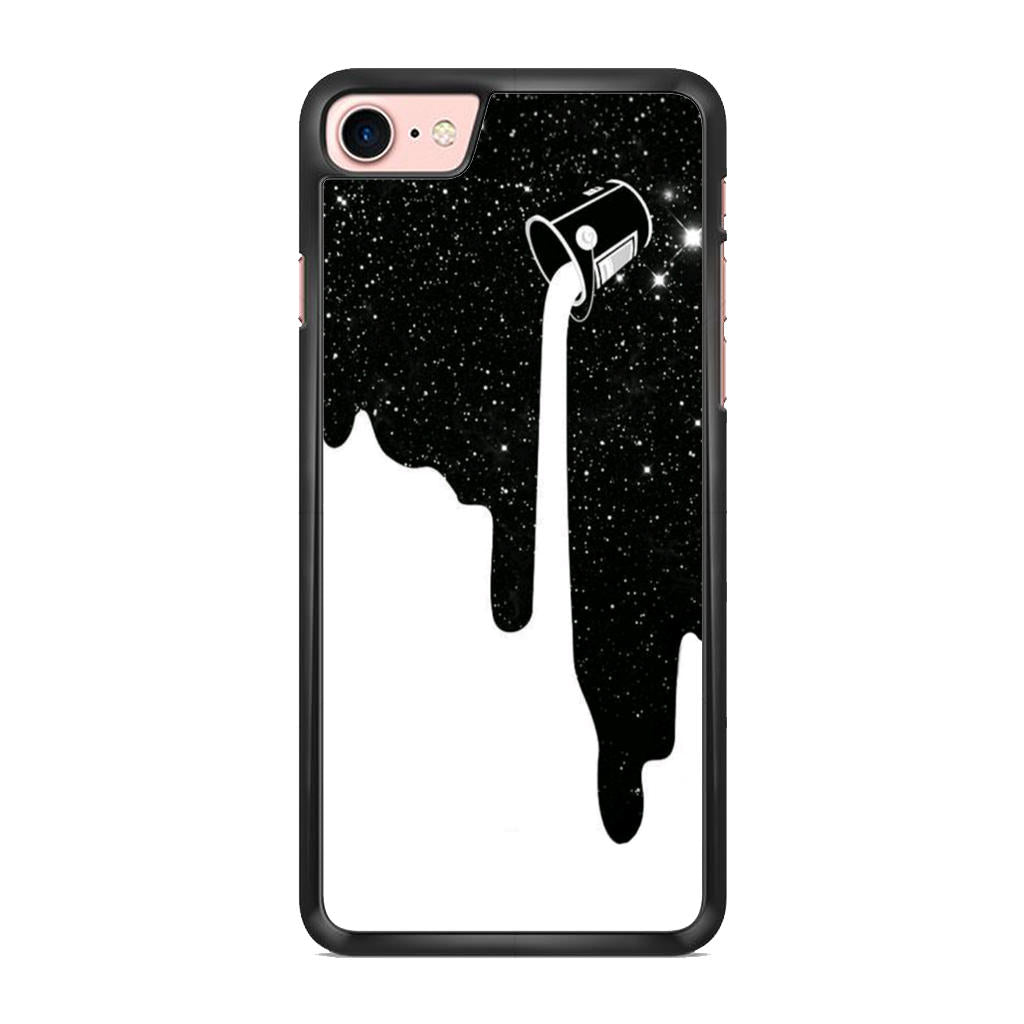 Pouring Milk Into Galaxy iPhone 7 Case