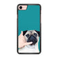 Pug is on the Phone iPhone 7 Case