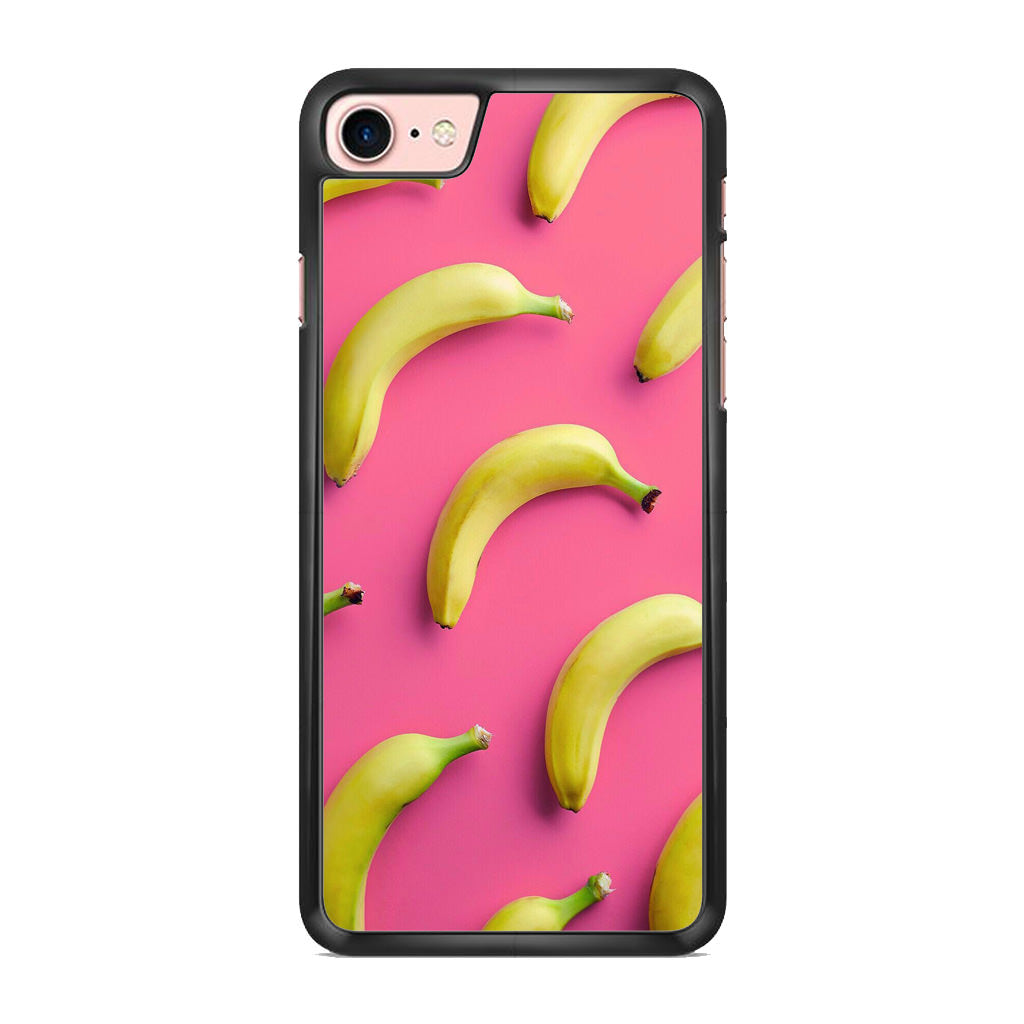 Real Bananas Fruit Pattern iPhone 7 Case