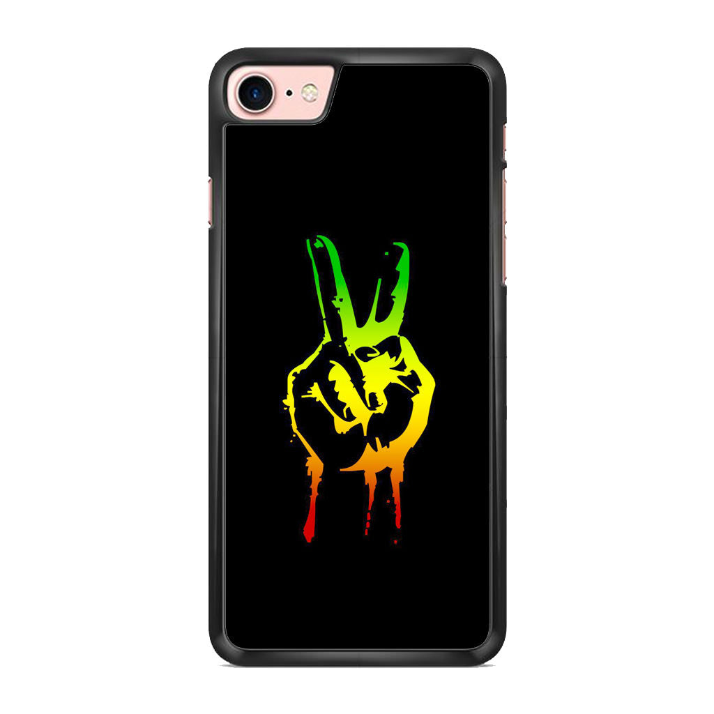 Reggae Peace iPhone 8 Case